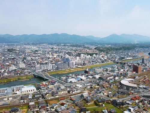 津山のまち並み