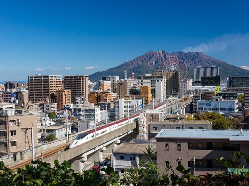 ゲストの暮らす鹿児島市の風景