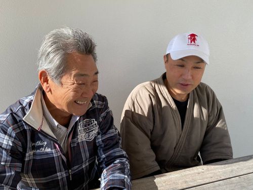 写真右：坪内さん　　写真左：公文さん