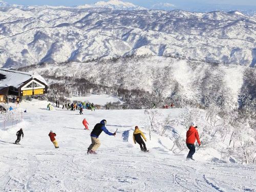 村内の野沢温泉スキー場は国内最大級のスノーリゾート！