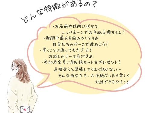 こまむすびぶんつうの特徴