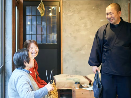 街歩きを歩いていても、話しかけてくれる住民の方がいます。