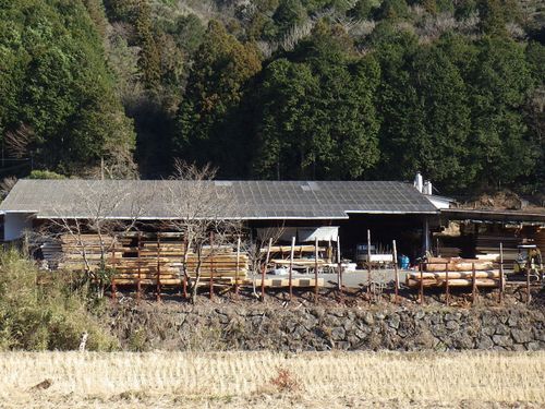 熊岡製材所の外観