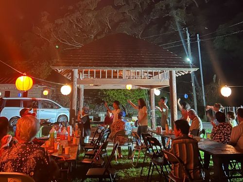 ８月の盆踊り