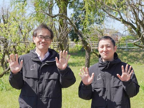 担当の松丸（左）、松尾（右）です。