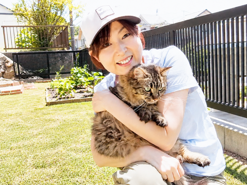 庄司さん（瀬戸内での猫との生活）
