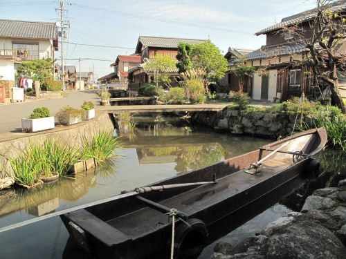 伊庭の水辺の景観