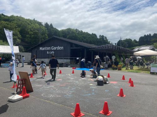 東部出張所主催「奈良さとやまSUMMERキャンペーン」の様子