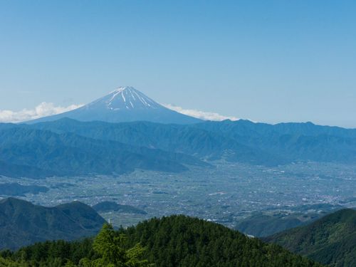 車を数分走らせたらそこはもう山！