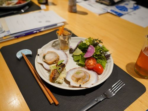 安藤シェフの料理写真①（※参考画像　実際のメニューとは異なります）