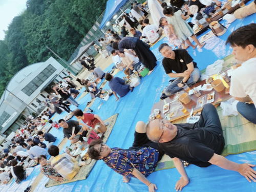 大和田納涼祭の様子