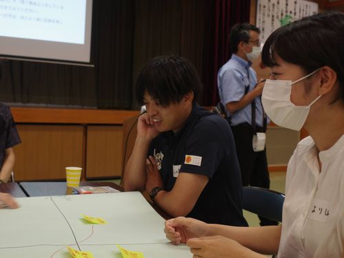 住民の皆さんと一緒に地域おこし協力隊の募集アイディアを考えました