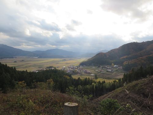 展望台（野外ワーク予定地）からの眺め