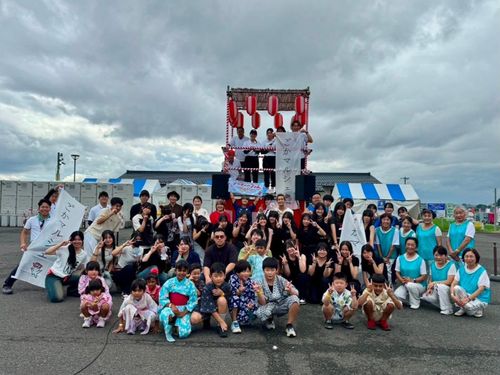 「ごかマルシェ＠利根川大花火大会ー五霞町会場ー」の運営メンバーたち