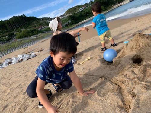 自然が日常の遊び場に