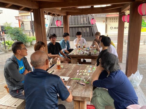 どうしたら朝市が存続できるか？青空ミーティング