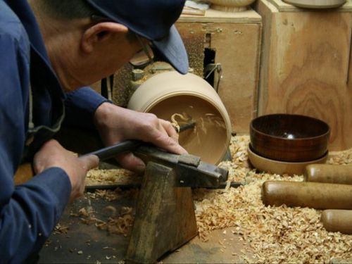 山中漆器の職人