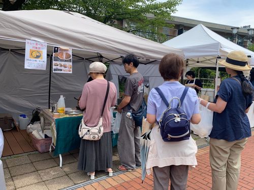町のイベントの様子