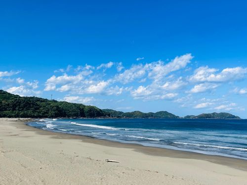 久保地さんが毎週通っていた生見の海