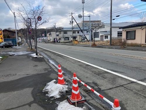 冬の道路状況（1月）※その年により異なります。