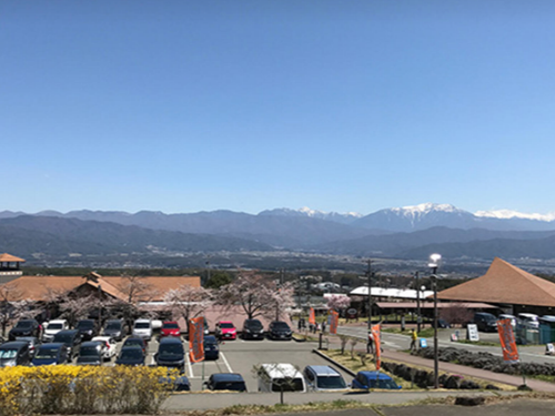 みはらしファームからは南アルプスを一望🏔