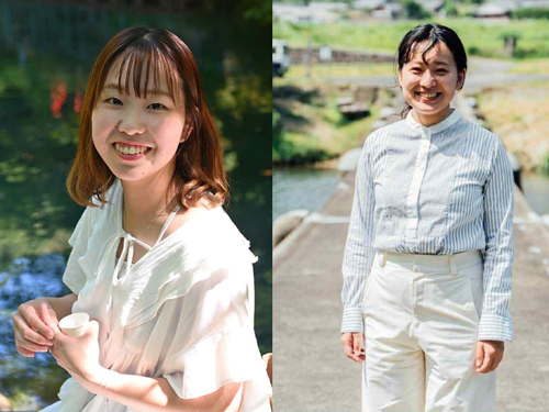 （左）岩﨑さん（右）三木さん