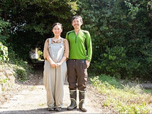 鎌倉市から移住した石田さんご夫婦。  妻の洋子さんは萩市地域おこし協力隊OG。