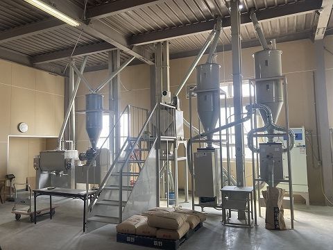 製粉所内部
