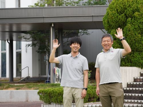 担当職員の白武  ／小川（佐賀県白石町役場　総合戦略課 ）