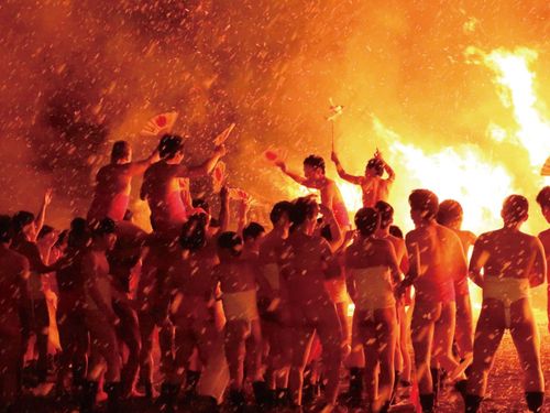 かつべの火祭り