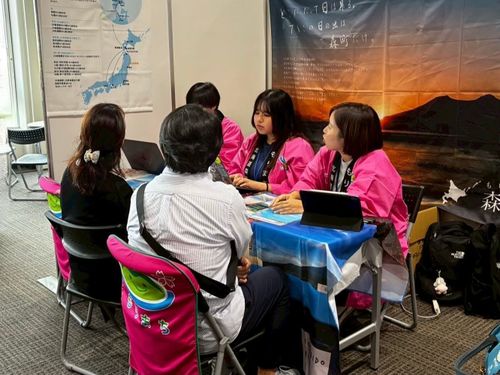 移住促進イベントの様子
