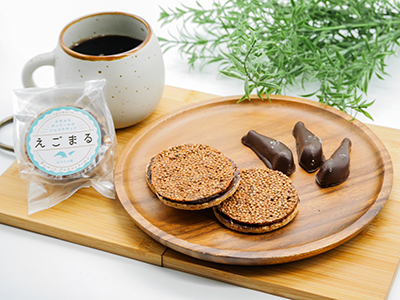 来場者全員に浪江町産のエゴマを使用したスイーツ｢えごまる｣をプレゼント！