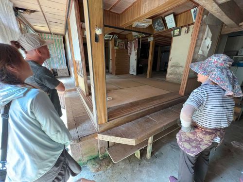 地域の物件視察も、移住コーディネーターがサポート！大家さんとおつなぎします。