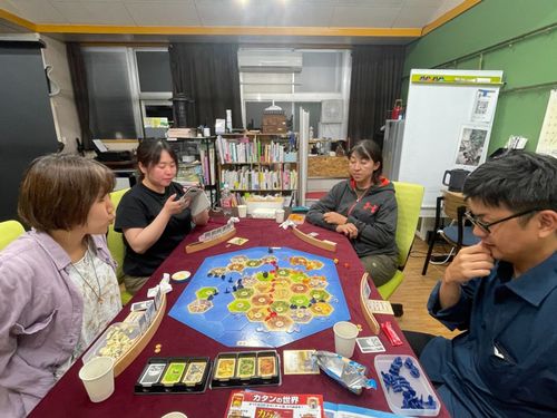ゲームしながら会話も広がります！