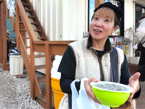 鈴木佐代子さん（南知多町日間賀島在住）