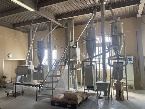 製粉所内部
