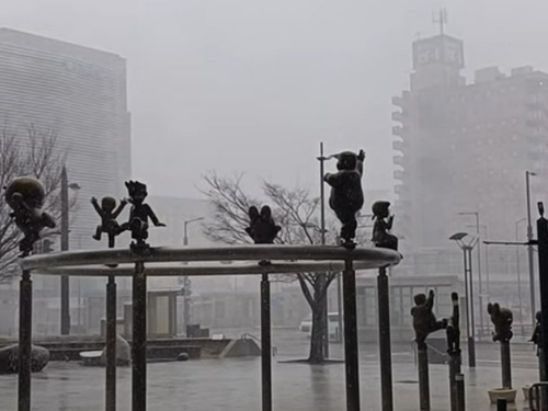 人生で初めて経験した吹雪も、今となっては貴重な体験でした