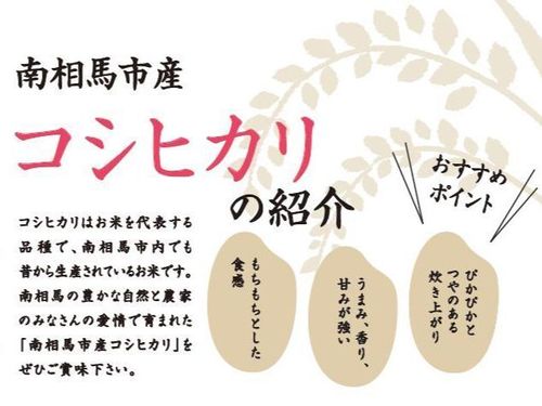 ふくしま12市町村産のお米１キロプレゼント企画も開催！（画像はイメージです）