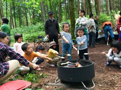 市民の森で毎月第一水曜日に実施「たき火の日」のんびり癒される時間🌲