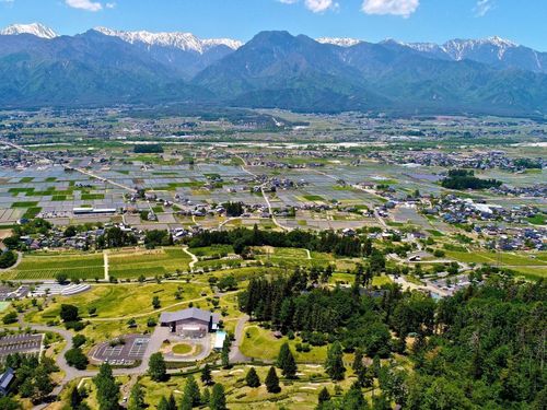池田町からの景色