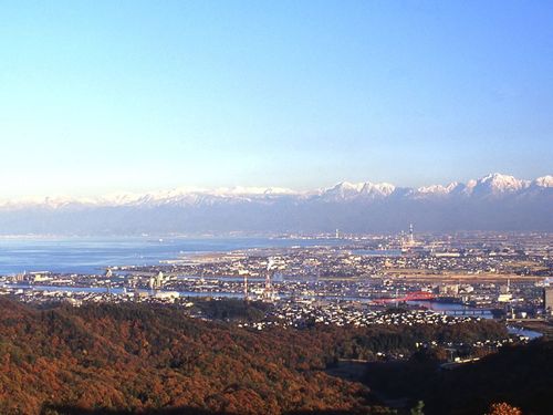 二上山からの景色