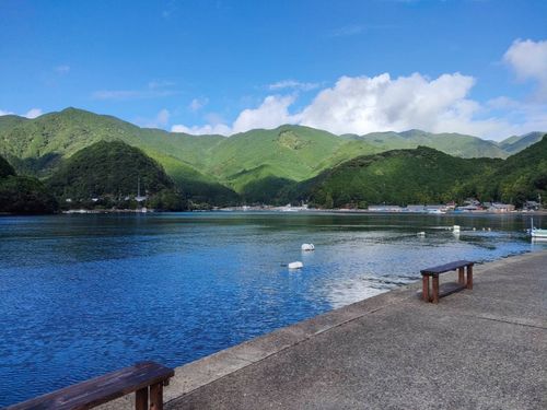 堤防のない九鬼の海