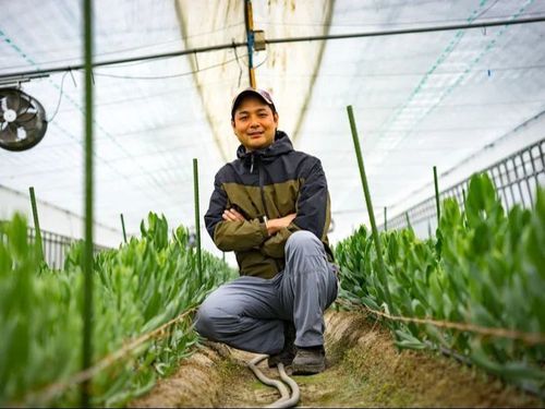 【あぶくまカットフラワーグループの廣野さん】廣野さんの元で学んでいただきます！