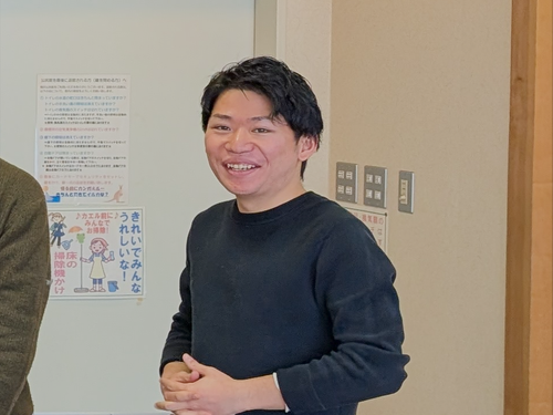 説明会を担当する魚谷（うおたに）です！ご参加お待ちしています！