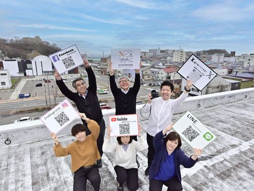 ▲最初は広報課の職員も取材同行します！　