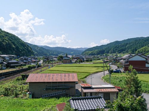 智頭町の風景
