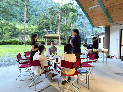 村の方や、地域で活動する地域留学生と出会い、交流する