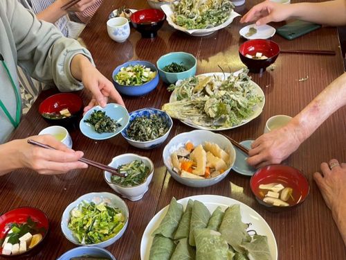 郷土料理交流会を予定しています