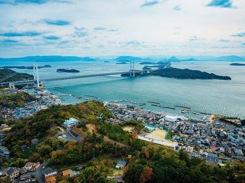 下津井地区の町並み（倉敷市）