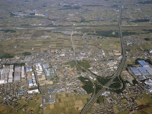 名神高速道路八日市インター付近